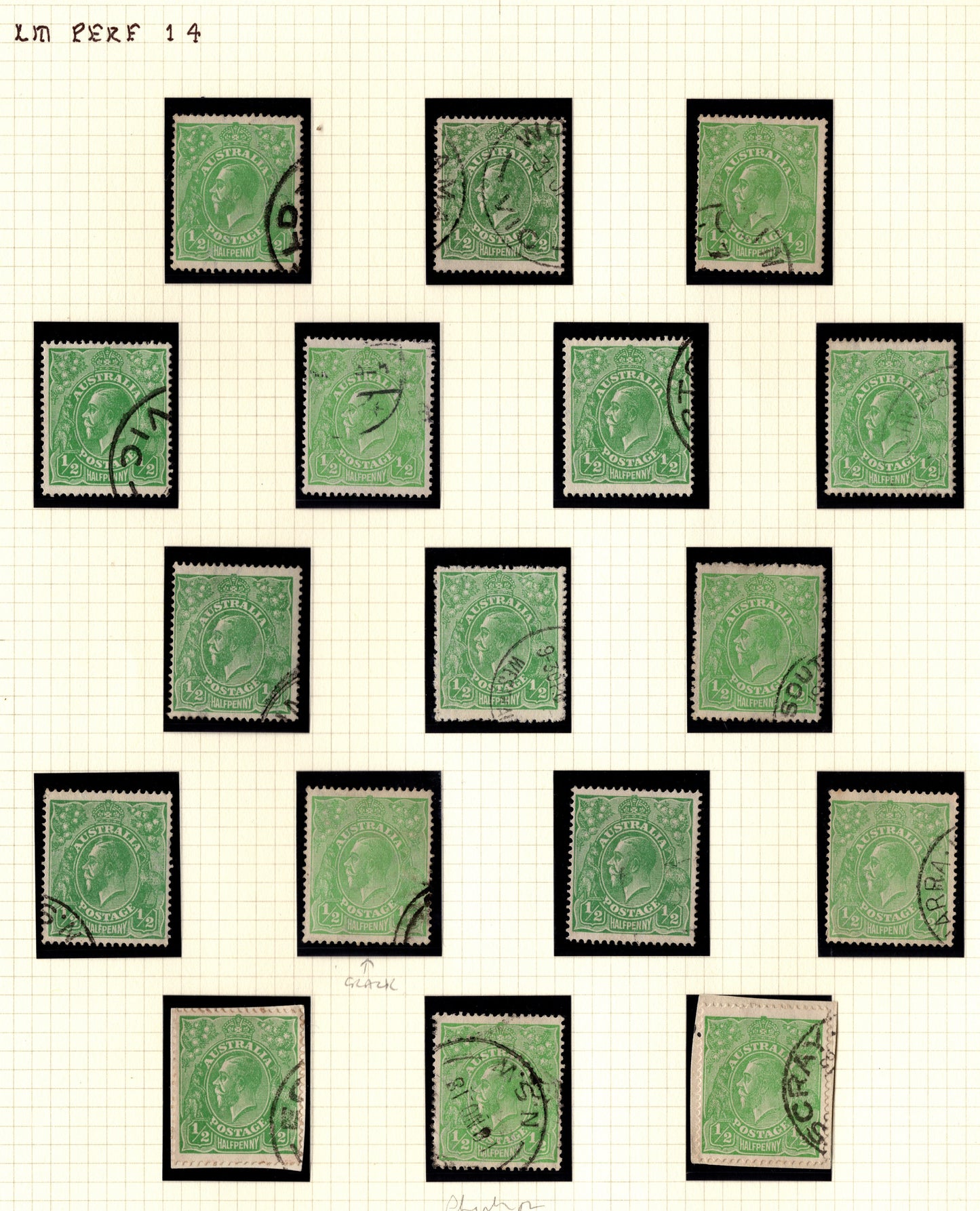 Australia KGV Large Multi Watermark x Andrew Johnston Collection