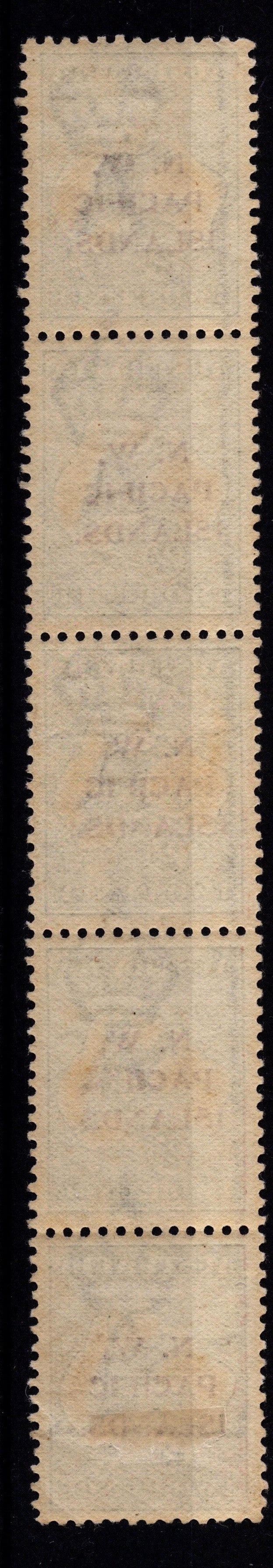 New Guinea NWPI 2d Strip Mint