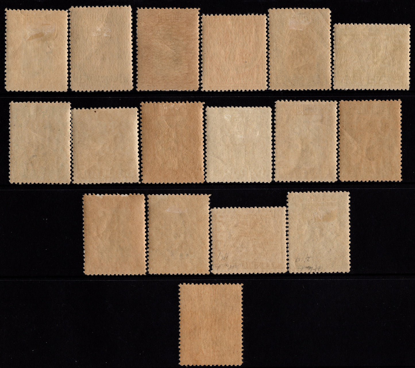 Papua 1932 Headress Set Fine Mint