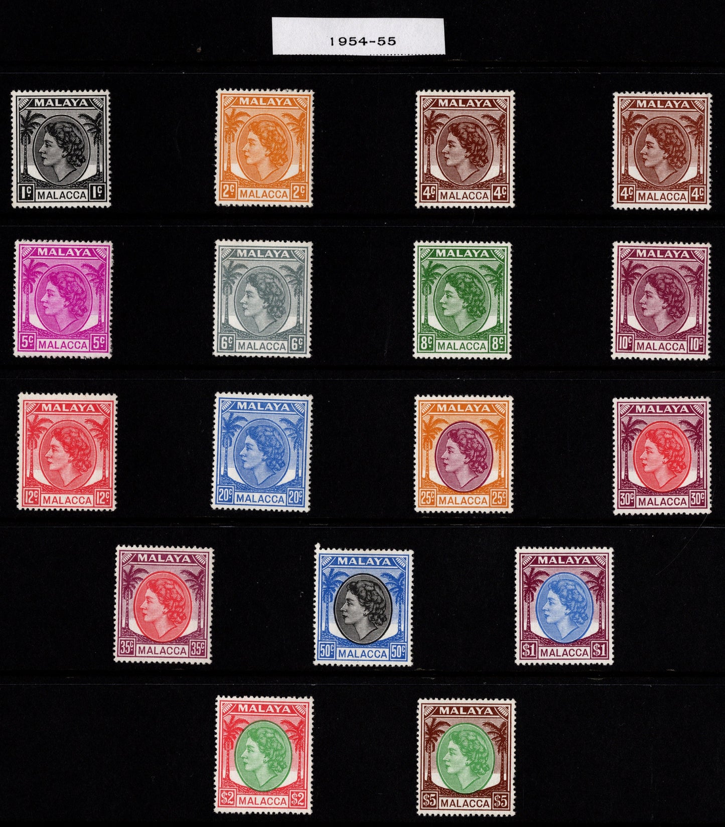 Malaya Malacca Mint Set