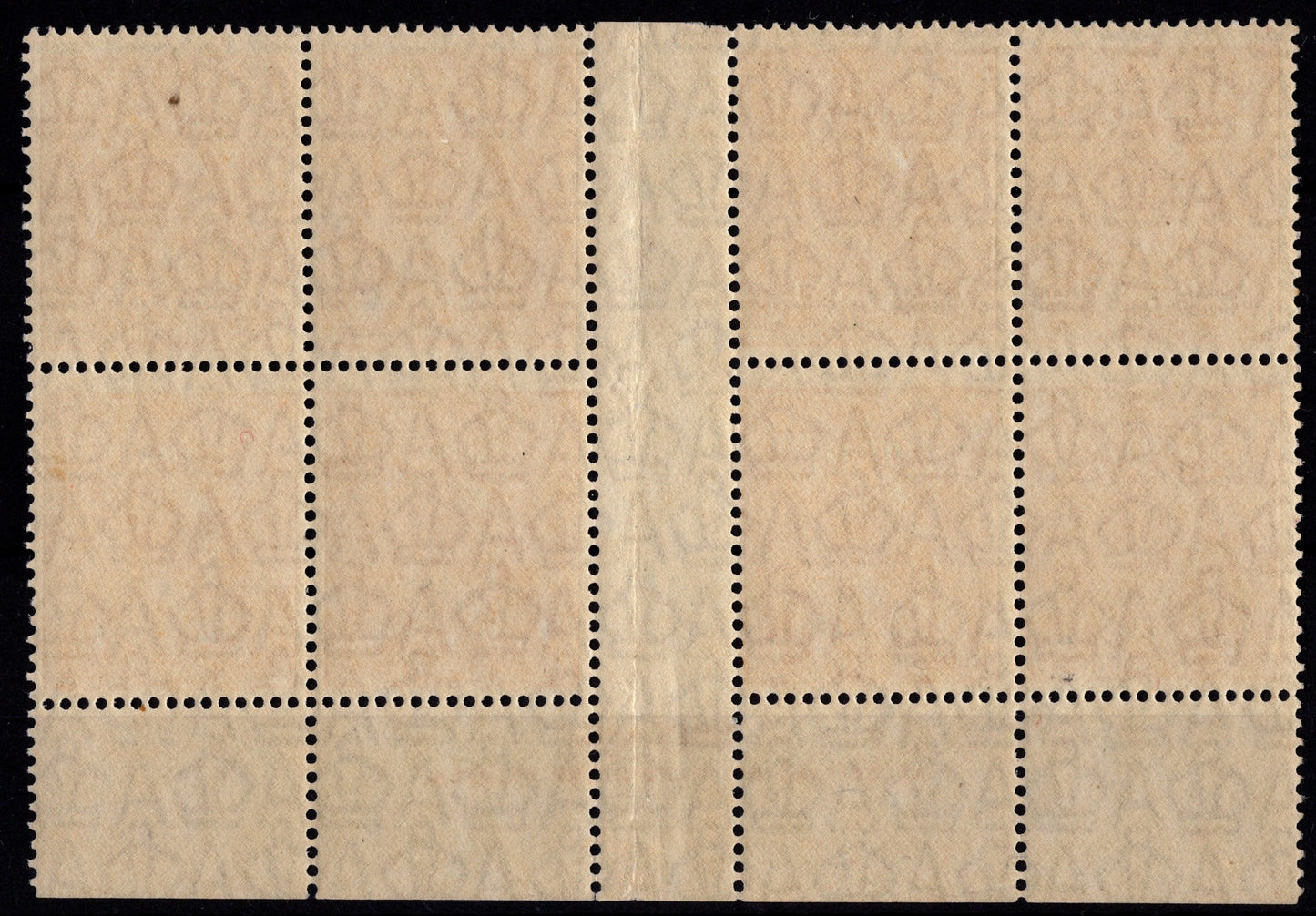 Australia KGV ½ d Orange Block of 8   Mint Never Hinged x Andrew Johnston Collection