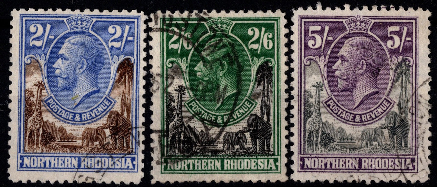 Northern Rhodesia KGV Part Set