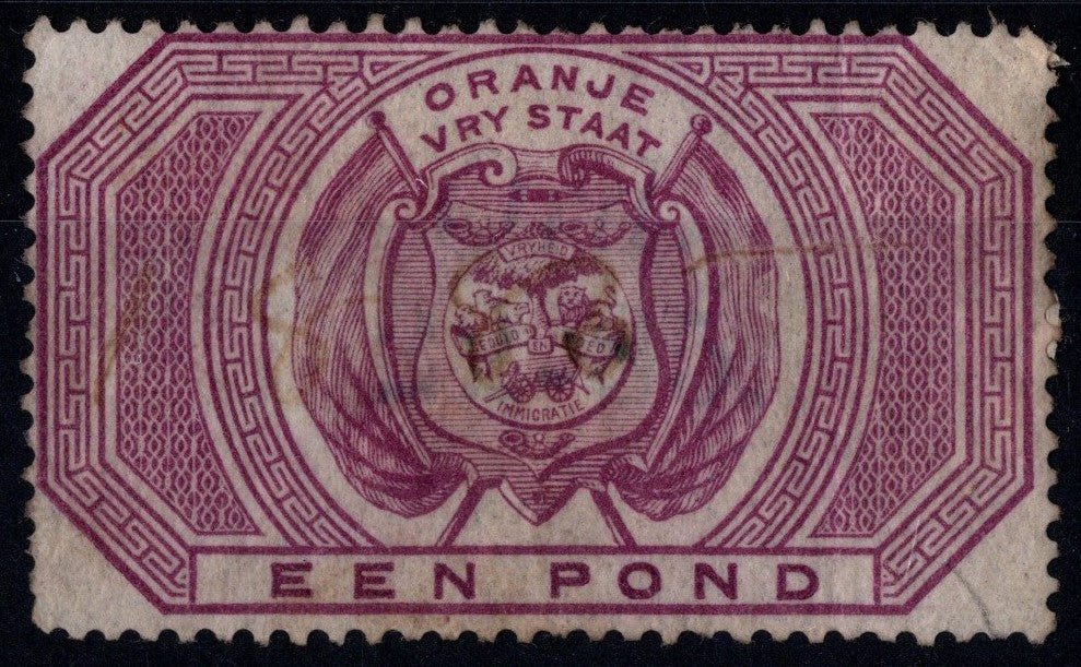 Orange Free State One Pound Used