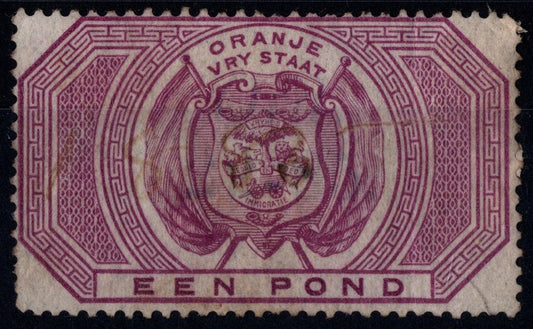 Orange Free State One Pound Used