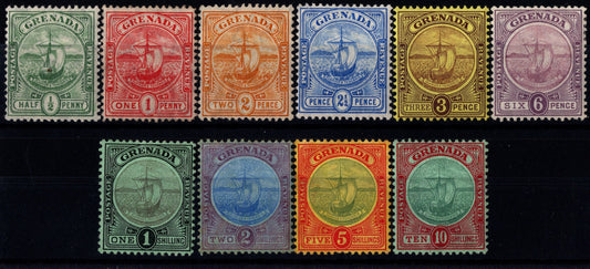 Grenada Ships Set Fine Mint