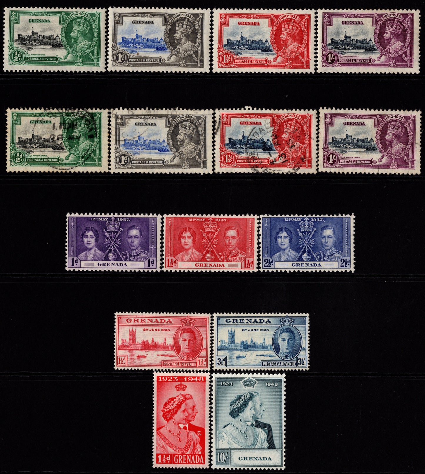 Grenada Mint Omnibus 1935 to 1949