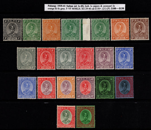 Malaya Pahang Mint Set