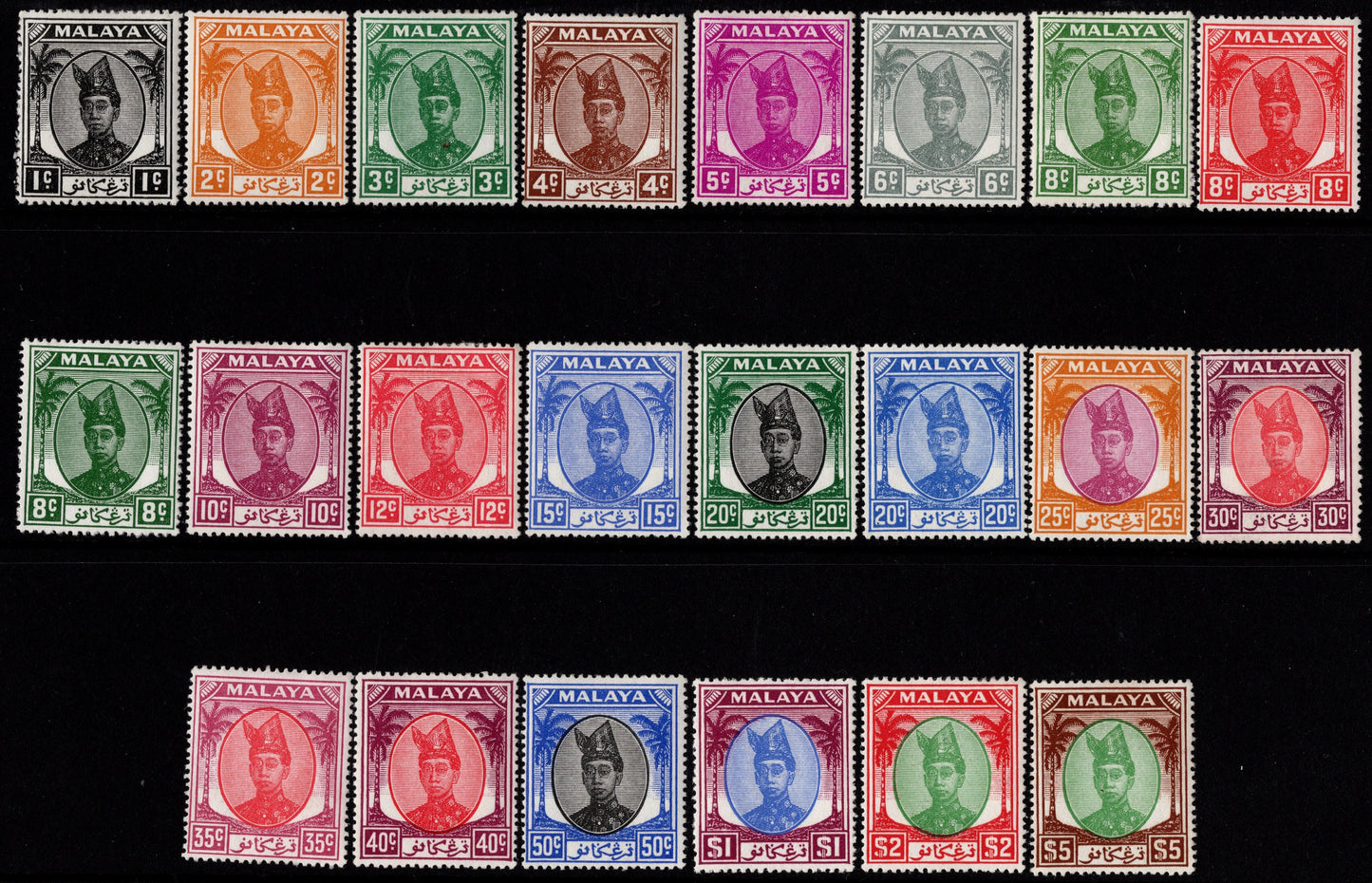 Malaya Trengganu Mint Set