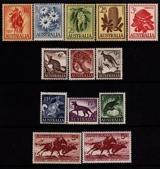 Australia Later Predecimal Mint Sets Most Mint Never Hinged